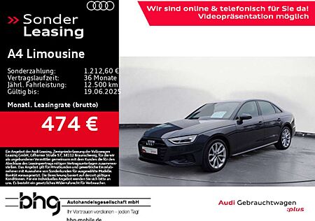 Audi A4 40 TDI quattro S-tronic advanced