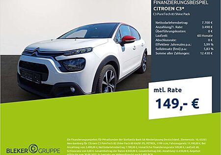 Citroën C3 Citroen PureTech 83 Shine Pack