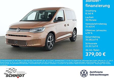 VW Caddy Volkswagen 2.0 TDI Style DSG STHZ NAVI RFK LED