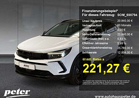 Opel Grandland 1.2 Turbo GS Line Klimaautomatik Alcantara Sitzheizung