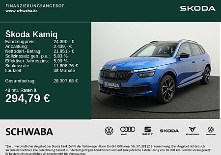 Skoda Kamiq Monte Carlo 1.0 TSI DSG *ACC*PANO*KAM*18''