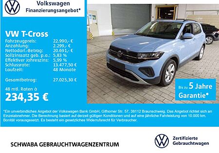 VW T-Cross Volkswagen Life 1.0 TSI *ACC*LED*VIRTUAL*LANE*16''*