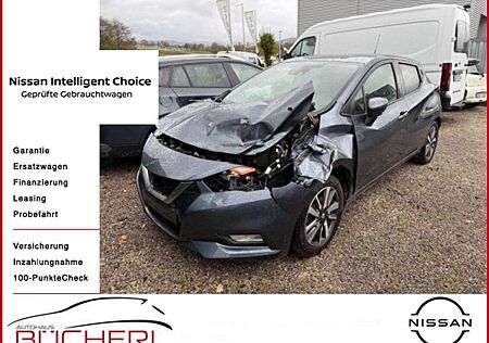 Nissan Micra 1.0 IG-T Tekna, Unfallfahrzeug, Totalschad