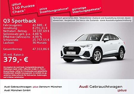 Audi Q3 35 TDI qu. S tronic StdHzg/Navi+/AC