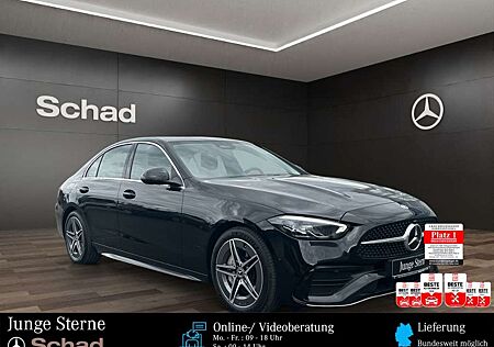 Mercedes-Benz C 180 AMG+MBUX+LED+KAM+ASSIST+MEMO+CARPLAY+AMBI+