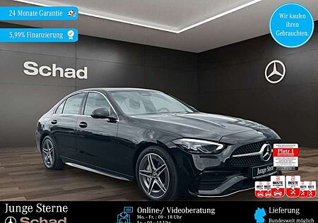 Mercedes-Benz C 180 AMG+MBUX+LED+KAM+ASSIST+MEMO+CARPLAY+AMBI+