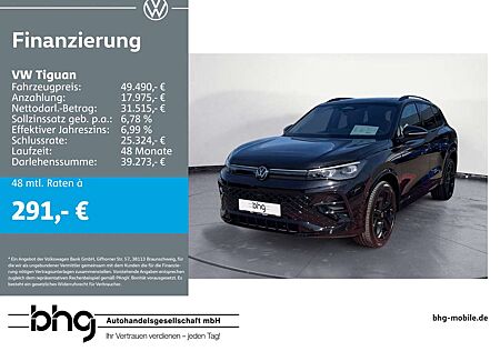 VW Tiguan Volkswagen 2.0 TDI DSG R-Line 4MOTION AHK PANO H&K
