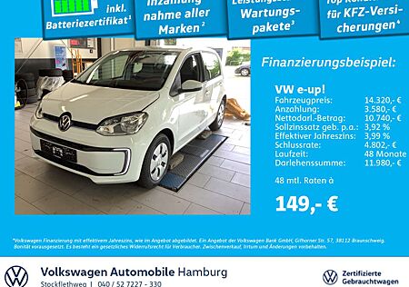 VW e-up! Volkswagen e-up! move up! Rückfkamera DAB+ Climatronic