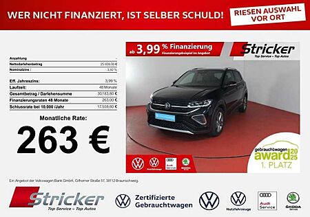 VW T-Cross Volkswagen R-Line 1.5TSI DSG 263,-ohne Anzahlung Navi AHK Ka