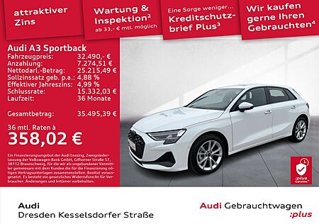 Audi A3 35 TFSI advanced Kamera LED Navi