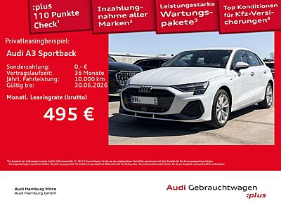 Audi A3 TFSI e 150 kW S line S tronic LED V