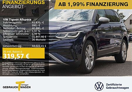 VW Tiguan Allspace Volkswagen 2.0 TSI DSG ELEGANCE STDHZ PANO