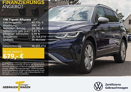 VW Tiguan Allspace Volkswagen 2.0 TSI DSG ELEGANCE STDHZ PANO