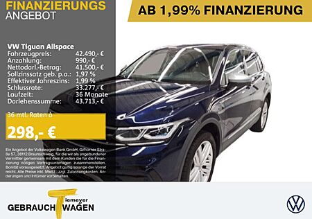VW Tiguan Allspace Volkswagen 2.0 TSI DSG ELEGANCE STDHZ PANO