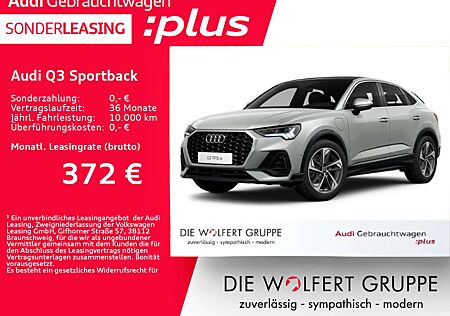 Audi Q3 45 TFSI e S tronic ACC+PANO+360°