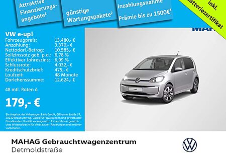 VW e-up! Volkswagen e-up! Style "Plus" CCS Maps+More Bluetooth 1-Gan