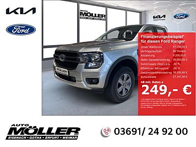 Ford Ranger 2.0 Doka XLT 4x4 AHK Outdoor-Paket Winter-Paket Kl