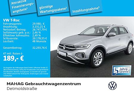 VW T-Roc Volkswagen 1.5 TSI Style AHK LED+ Navi ParkAssist Re