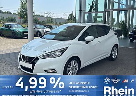 Nissan Micra Sitzheizung Rückfahrkamera Start/Stopp