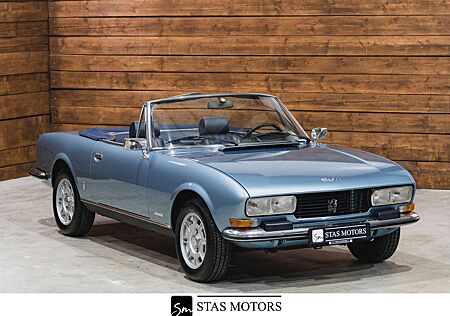 Peugeot 504 CABRIO 2.7 V6*H-ZULASSUNG*RESTAURIERT*DEUTSCH