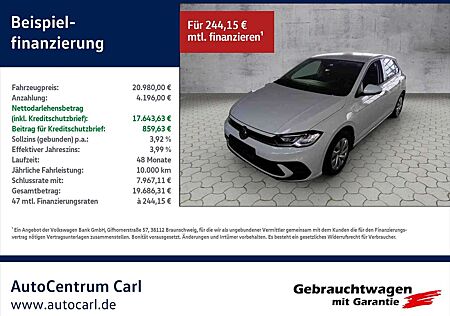 VW Polo Volkswagen Life 1.0 TSI DSG 2-Zonen/SHZ KLIMA LED
