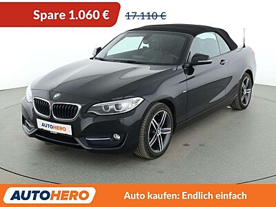 BMW 218 218i Sport Line *NAV*XENON*TEMP*PDC*SHZ*KLIMA*