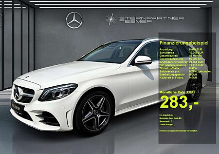 Mercedes-Benz C 220 d T AMG+MBEAM+PANO+AHK+SzHz+EASY-P.+AMBIEN