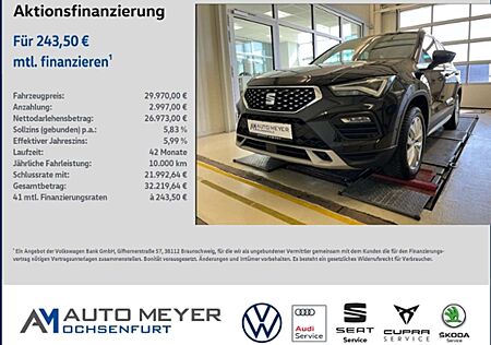 Seat Ateca Xperience 1.5 TSI DSG Navi AHK ACC LED