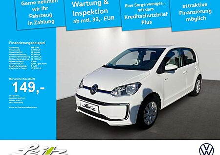 VW Up Volkswagen ! e- move CCS. Einparkhilfe. Rückfahrkamera