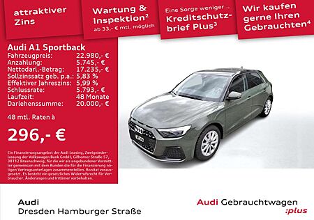 Audi A1 25 TFSI advanced LED Navi GRA DAB