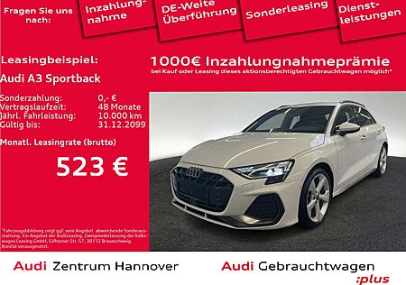 Audi A3 35 TFSI S line AHK SONOS Kamera Nav