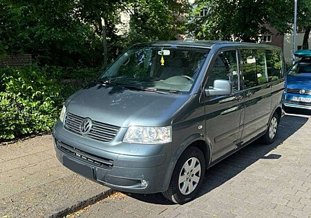 VW T5 Volkswagen Multivan 2.5 TDI Webasto 7 Sitzer 1 Hand Scheckhef