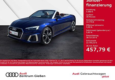 Audi A5 Cabriolet 40 TDI quattro S line B&O MATRIX HuD ...