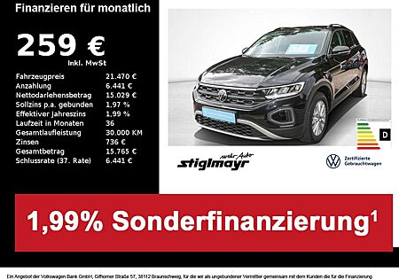 VW T-Roc Volkswagen Life 1.0 TSI LED+NAVI+SITZHZG+KLIMA