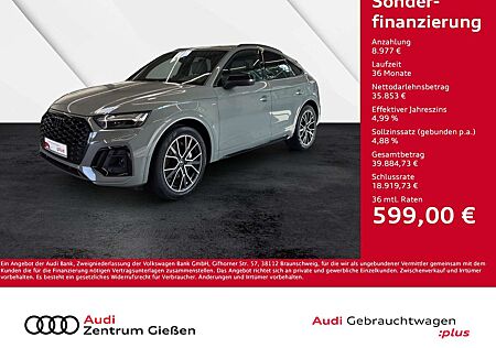 Audi Q5 Sportback 55 TFSI e quattro S line Black B&O MA...