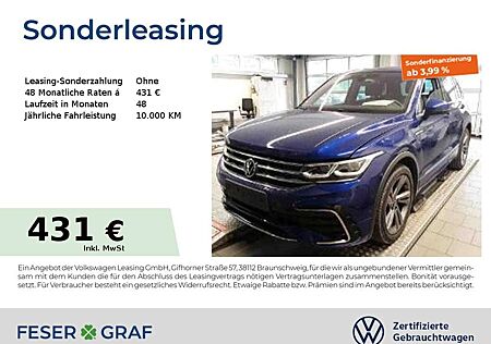 VW Tiguan Volkswagen R-Line 2.0 TDI DSG Navi Pano Kamera LED