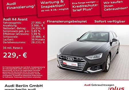 Audi A4 advanced 35 TFSI S tr. AHK RFK PDC NAVI