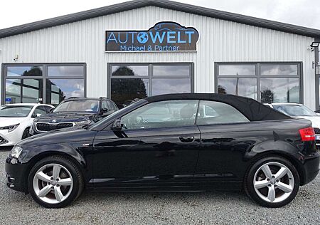 Audi A3 1.8TFSI S-Line Cabrio lückAudi.Scheckheft 17'
