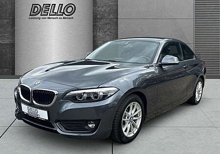 BMW 218 i Sport Line Coupe Automatik PDCv+h Rückfahrkam. S