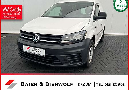 VW Caddy Volkswagen 2.0TDI KLIMA EURO6 LKW-Zulassung TOP