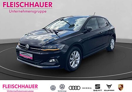 VW Polo Volkswagen VI Highline TSI DSG ACC Navi LED SHZ BlindSpot Cli