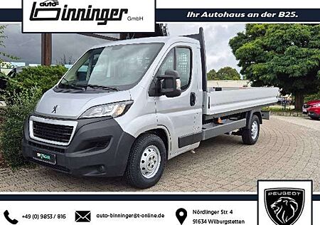 Peugeot Boxer Pritsche L4 435 HDi 160 - 1.Hand/AHK/Allwetterr.
