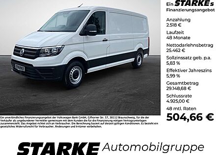 VW Crafter Volkswagen Kasten 35 2.0 TDI Automatik mittellang