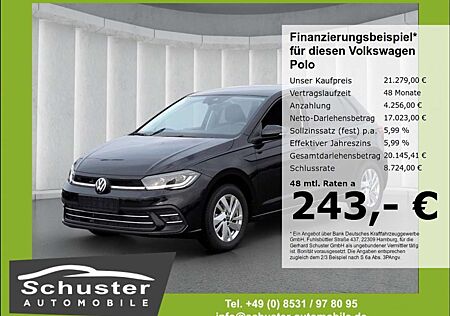 VW Polo Volkswagen Style 1.0TSI*DSG IQ-LED ACC Navi digCockp