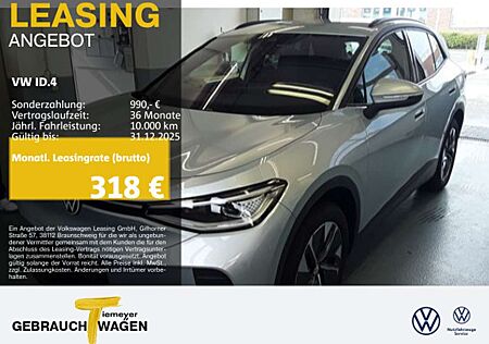VW ID.4 Volkswagen PURE LM19 IQ.LIGHT AHK WÄRMEP.