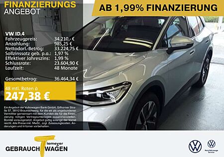 VW ID.4 Volkswagen PURE LM19 IQ.LIGHT AHK WÄRMEP.