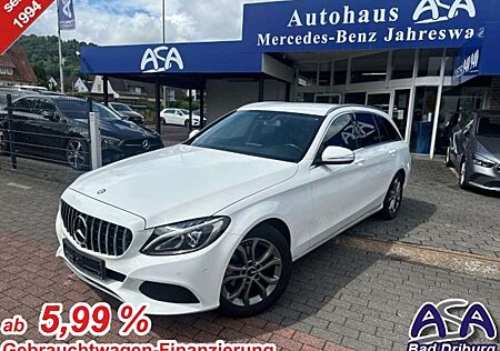 Mercedes-Benz C 220 T d Modelljahr2015+AHK+8xAluräder+elektr.Heckklap