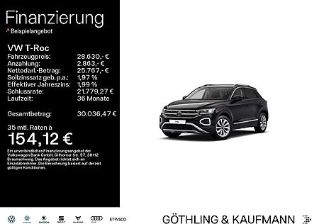 VW T-Roc Volkswagen 1.5 TSI DSG STYLE*LED*AHK*PDC*SHZ*NAVI*KLI