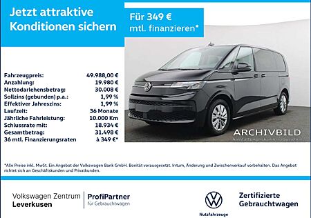 VW T7 Multivan Volkswagen Life 7-SITZE VIS-A-VIS AHK NAVI K