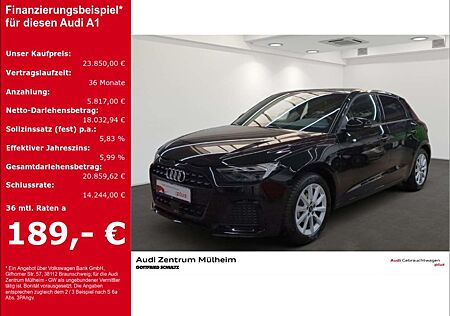 Audi A1 Sportback 25 TFSI LED Sitzheizung Einparkhilfe